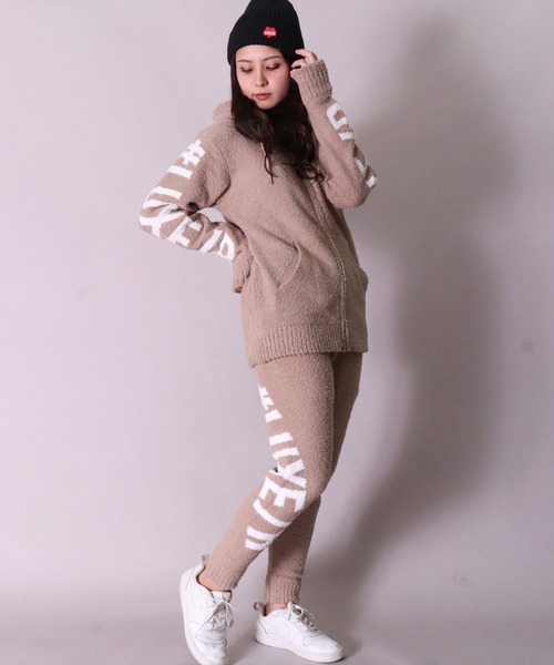 LUXE/R(ラグジュ)の「【ユニセックス】【LUXE/R】ビッグ ロゴ ジャガード ニット イージー パンツ(RMS)(スウェットパンツ・メンズ・ブラック/ベージュ/ネイビー・MEDIUM/LARGE)」の21枚目の写真
