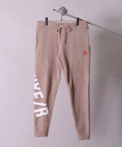 LUXE/R(ラグジュ)の「【ユニセックス】【LUXE/R】ビッグ ロゴ ジャガード ニット イージー パンツ(RMS)(スウェットパンツ・メンズ・ブラック/ベージュ/ネイビー・MEDIUM/LARGE)」の10枚目の写真