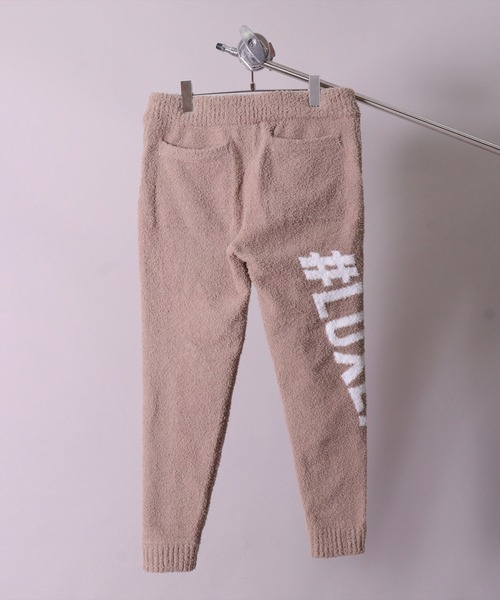 LUXE/R(ラグジュ)の「【ユニセックス】【LUXE/R】ビッグ ロゴ ジャガード ニット イージー パンツ(RMS)(スウェットパンツ・メンズ・ブラック/ベージュ/ネイビー・MEDIUM/LARGE)」の11枚目の写真