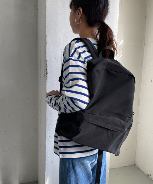 URBAN RESEARCH DOORS（アーバンリサーチドアーズ）の「ウォッシャブルバックパック（バックパック/リュック・レディース・ブラック/ベージュ・ONE）」の16枚目の写真