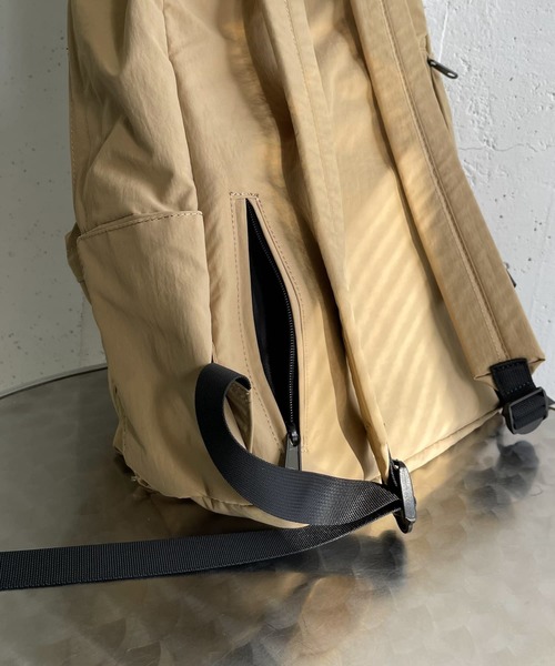 URBAN RESEARCH DOORS（アーバンリサーチドアーズ）の「ウォッシャブルバックパック（バックパック/リュック・レディース・ブラック/ベージュ・ONE）」の19枚目の写真