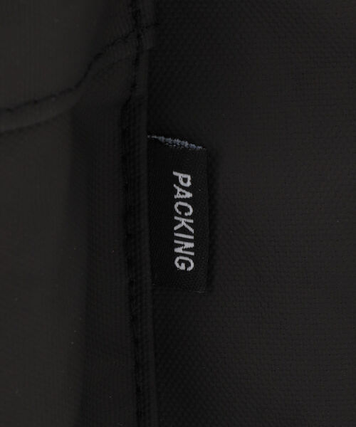 BEAVER(ビーバー)の「PACKING/パッキング BACK PACK (MAT BLACK) バックパック(マットブラック)(バックパック/リュック・メンズ・ブラック・FREE)」の8枚目の写真