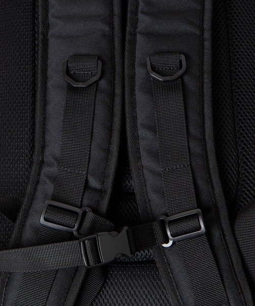 WEGO（ウィゴー）の「WEGO/ダブルストラップバックパック（バックパック/リュック・メンズ・ブラック・FREE）」の2枚目の写真