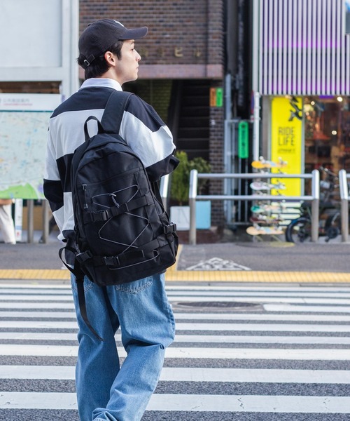 WEGO（ウィゴー）の「WEGO/ダブルストラップバックパック（バックパック/リュック・メンズ・ブラック・FREE）」の17枚目の写真