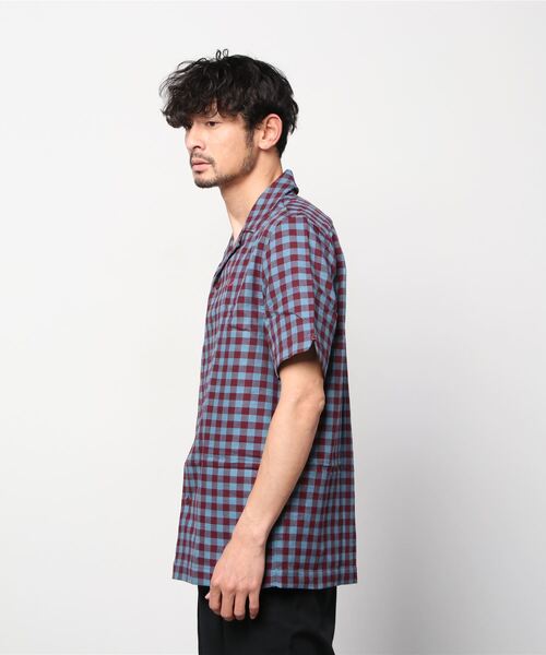 FRED PERRY（フレッドペリー）の「Gingham Revere Collar Shirt