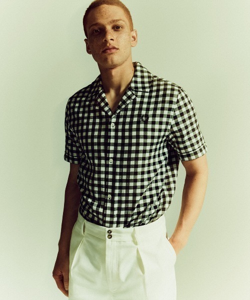 s*e様 FRED PERRY ギンガムチェック シャツブルゾン　ポーカーズ　C s*e様 FRED PERRY ギンガムチェック シャツブルゾン ポーカーズ C