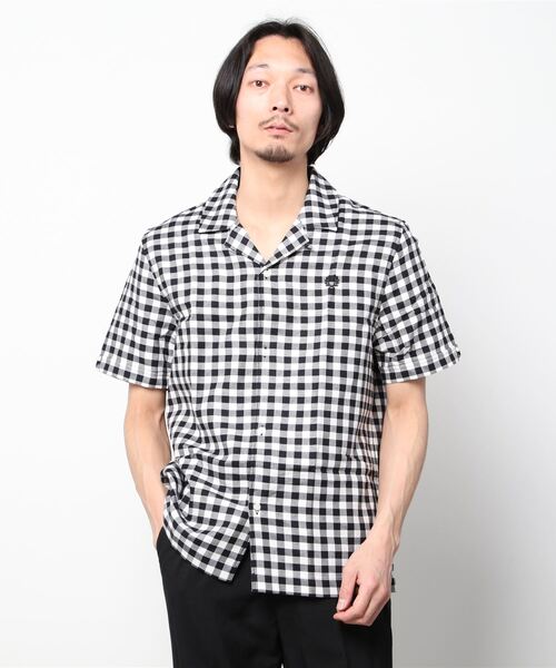 FRED PERRY（フレッドペリー）の「Gingham Revere Collar Shirt