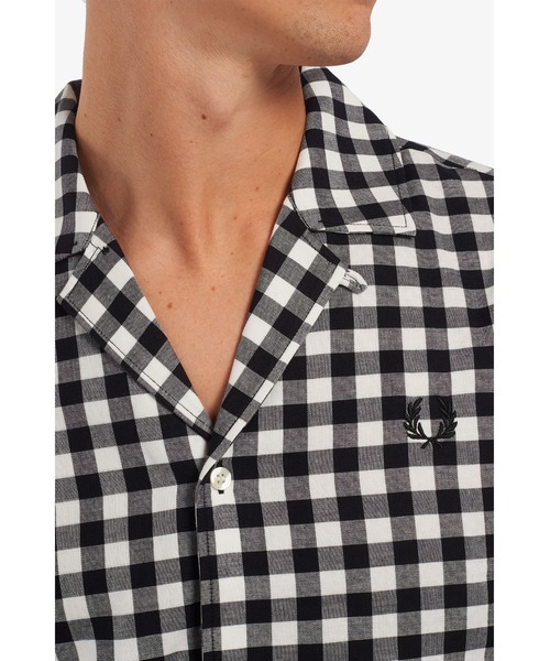 s*e様 FRED PERRY ギンガムチェック シャツブルゾン　ポーカーズ　C FRED PERRY - 送料込❗️FRED PERRYフレッドペリー ギンガム