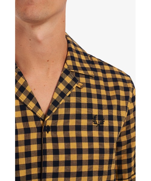 FRED PERRY (フレッド ペリー) Classic Gingham Shirt(クラシックギンガムシャツ) セール】Gingham Shirt／ギンガムシャツ（シャツ/ブラウス