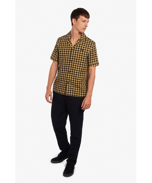FRED PERRY (フレッド ペリー) Classic Gingham Shirt(クラシックギンガムシャツ) セール】Gingham Shirt／ギンガムシャツ（シャツ/ブラウス