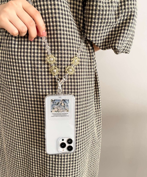 Me%（ミィパーセント）の「オハナモバイルストラップ　270554（スマホグッズ・レディース・ホワイト/ブラック系その他/ライトパープル/ホワイト系その他/ピンク/ベージュ/ピンク系その他/ブルー/イエロー/レッド系その他/オフホワイト/グレー/レッド/グリーン/ブルー系その他・FREE）」の11枚目の写真