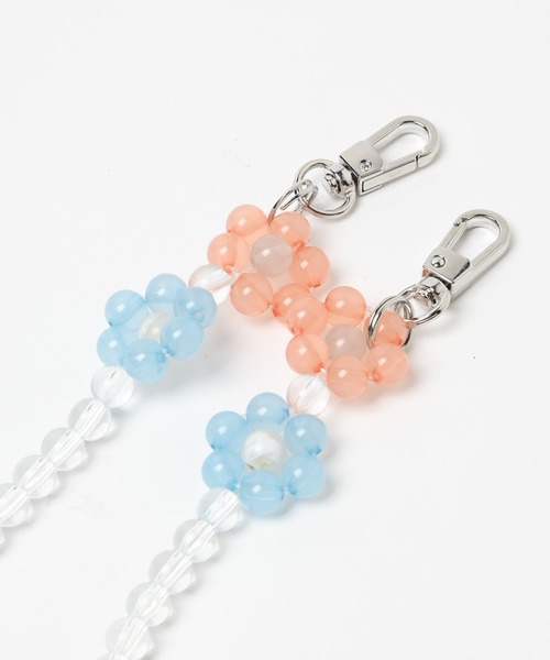 Me%（ミィパーセント）の「オハナモバイルストラップ　270554（スマホグッズ・レディース・ホワイト/ブラック系その他/ライトパープル/ホワイト系その他/ピンク/ベージュ/ピンク系その他/ブルー/イエロー/レッド系その他/オフホワイト/グレー/レッド/グリーン/ブルー系その他・FREE）」の16枚目の写真