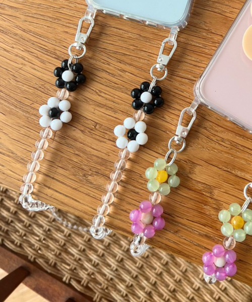 Me%（ミィパーセント）の「オハナモバイルストラップ　270554（スマホグッズ・レディース・ホワイト/ブラック系その他/ライトパープル/ホワイト系その他/ピンク/ベージュ/ピンク系その他/ブルー/イエロー/レッド系その他/オフホワイト/グレー/レッド/グリーン/ブルー系その他・FREE）」の22枚目の写真