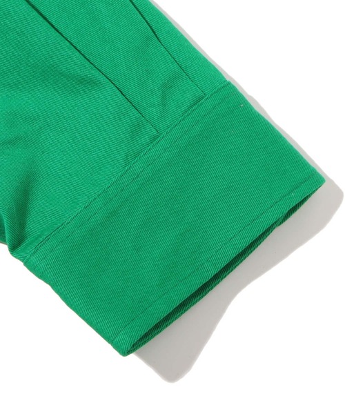 UGG（アグ）の「UGG＠mos デニムネック ボーダーシャツ（シャツ/ブラウス・レディース・ネイビー/レッド/グリーン・M/L/XL）」の13枚目の写真