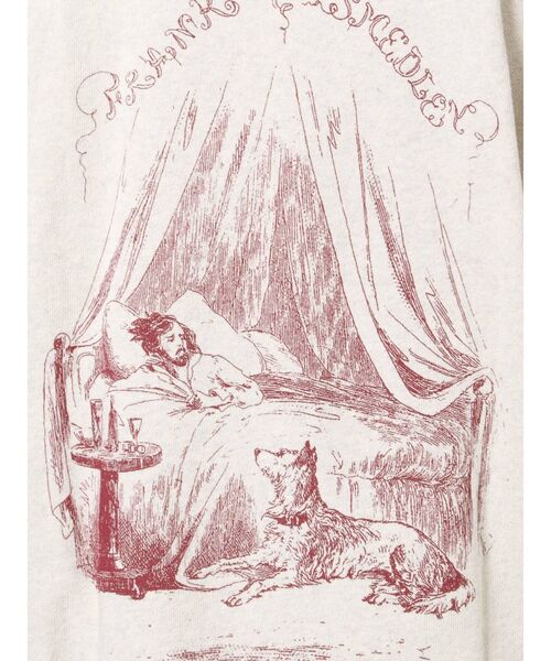 merry jenny（メリージェニー）の「good night sweat（スウェット・レディース・オフホワイト/アイボリー・FREE）」の12枚目の写真