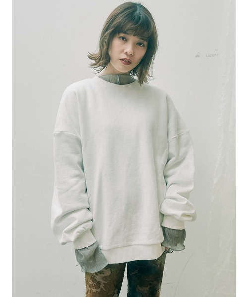 merry jenny（メリージェニー）の「good night sweat（スウェット・レディース・オフホワイト/アイボリー・FREE）」の20枚目の写真