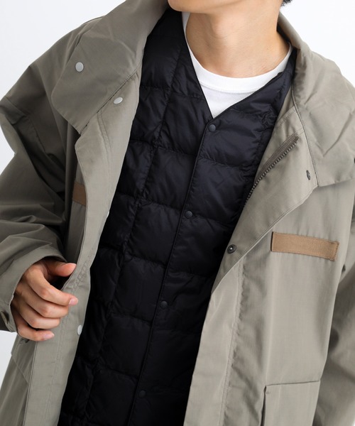 And A(アンドエー)の「GRAMICCI グラミチ / TAION × GRAMICCI INNER DOWN VEST タイオン コラボ インナーダウンベスト(パッカブル) / G2FU-J083-TG(ダウンベスト・メンズ・ブラック・MEDIUM/LARGE/X-LARGE)」の8枚目の写真