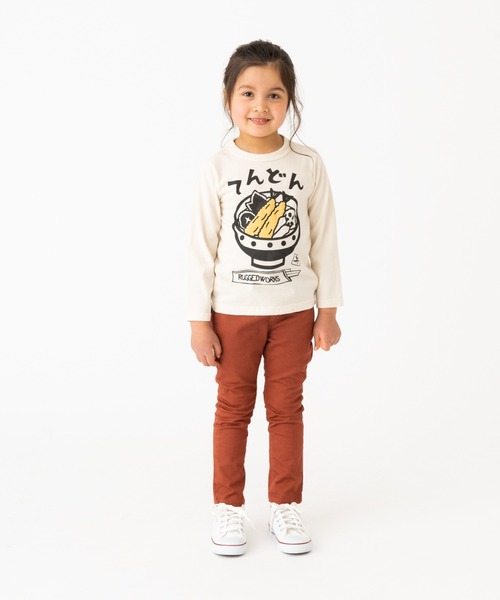 RUGGEDWORKS(ラゲッドワークス)の「《made in Japan》スリムストレートツイルパンツ(その他パンツ・キッズ・アイボリー/ブラウン/ブルー系その他・150/140/120/130/90/110/100)」の6枚目の写真