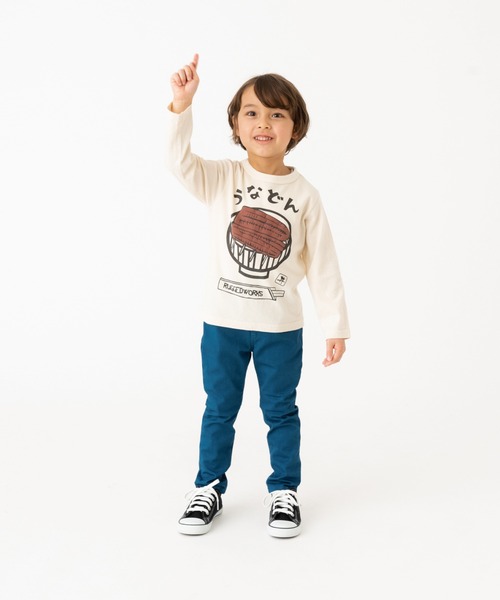 RUGGEDWORKS(ラゲッドワークス)の「《made in Japan》スリムストレートツイルパンツ(その他パンツ・キッズ・アイボリー/ブラウン/ブルー系その他・150/140/120/130/90/110/100)」の7枚目の写真