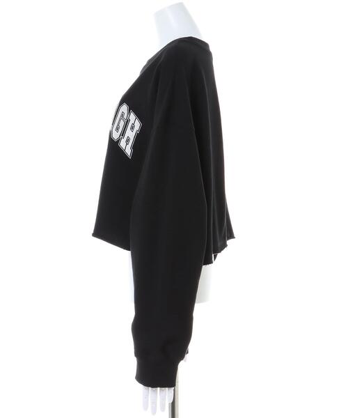 INGNI（イング）の「グラフィックショートミニスウェット／トップス（Tシャツ/カットソー・レディース・オートミール/ブラック/ピンク/グリーン・M）」の10枚目の写真