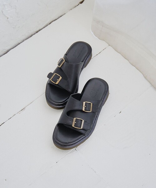 coen（コーエン）の「ダブルモンクブリティッシュサンダル（サンダル・レディース・ブラック・SMALL/MEDIUM/LARGE/X-LARGE）」の3枚目の写真