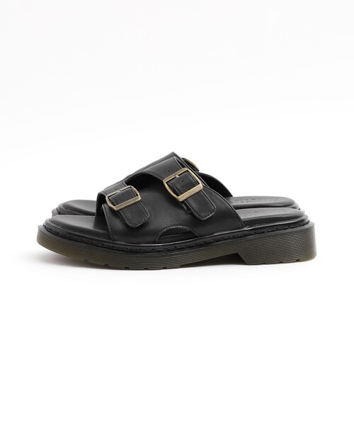 coen（コーエン）の「ダブルモンクブリティッシュサンダル（サンダル・レディース・ブラック・SMALL/MEDIUM/LARGE/X-LARGE）」の9枚目の写真