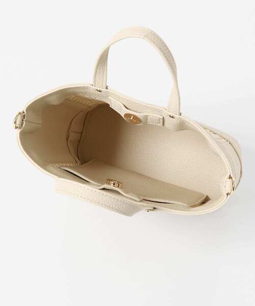 URBAN RESEARCH DOORS（アーバンリサーチドアーズ）の「2WAYメッシュショルダーバッグ（ショルダーバッグ・レディース・ブラック/ホワイト系その他・ONE）」の10枚目の写真