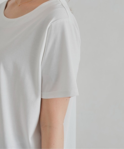 Chez toi(シェトワ)の「レイヤードロゴT(Tシャツ/カットソー・レディース・ブラック/オフホワイト/ミント・FREE)」の16枚目の写真