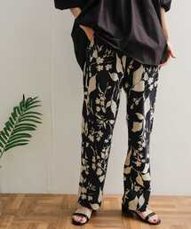 URBAN RESEARCH DOORS | リネンレーヨンフラワーパンツ(その他パンツ)