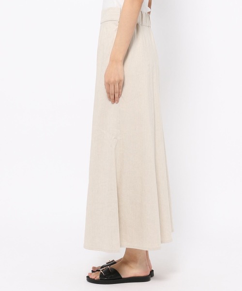 LEPSIM（レプシィム）の「リネンブレンドスカート　256064（スカート・レディース・レッド/キナリ/チャコールグレー・LARGE/MEDIUM）」の11枚目の写真