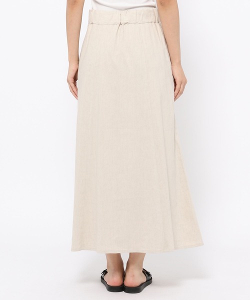 LEPSIM（レプシィム）の「リネンブレンドスカート　256064（スカート・レディース・レッド/キナリ/チャコールグレー・LARGE/MEDIUM）」の12枚目の写真