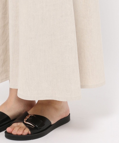 LEPSIM（レプシィム）の「リネンブレンドスカート　256064（スカート・レディース・レッド/キナリ/チャコールグレー・LARGE/MEDIUM）」の15枚目の写真