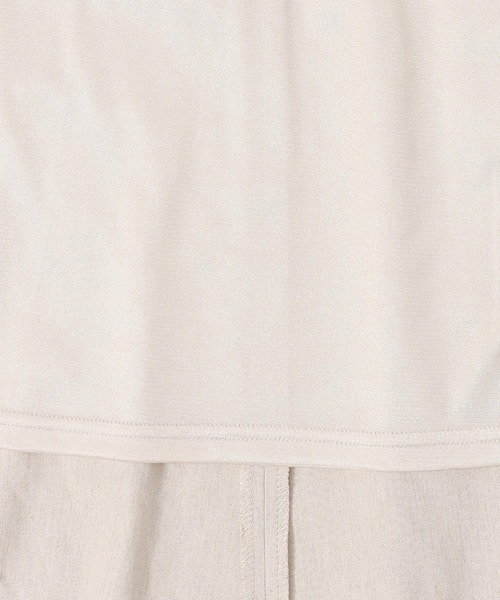 LEPSIM（レプシィム）の「リネンブレンドスカート　256064（スカート・レディース・レッド/キナリ/チャコールグレー・LARGE/MEDIUM）」の17枚目の写真