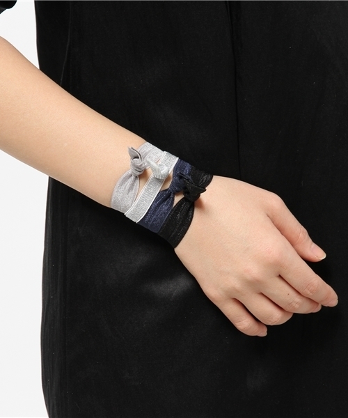 mystic（ミスティック）の「ヘアゴムセット（その他ヘアアクセサリー・レディース・イエロー/ブラック・ﾌﾘ-）」の7枚目の写真