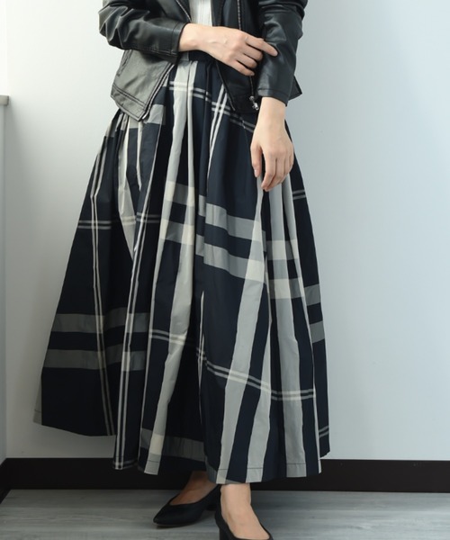 セール スカート ｂｉｇチェックメモリースカート スカート スカート Interplanet インタープラネット のスカート ｂｉｇチェックメモリースカート をセール価格で購入できます Interplanet Actuel Interplanet インタープラネット の
