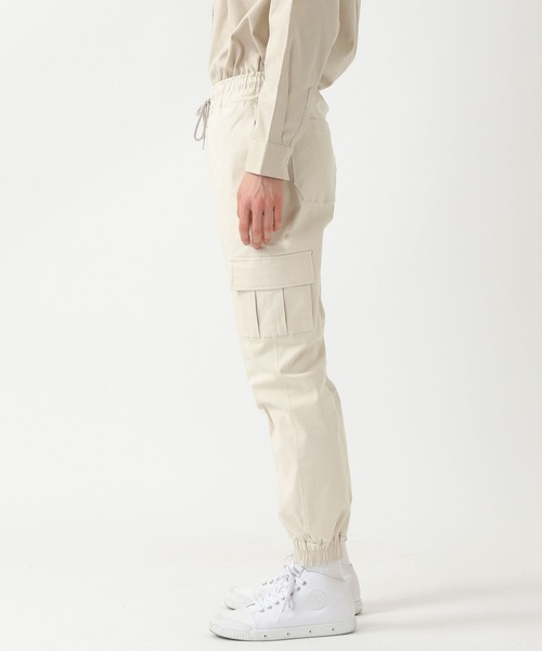 ALAND（エーランド）の「THE MILE／MLカーゴジョガーパンツ　2274929（その他パンツ・メンズ・ブラック/クリーム・MEDIUM/LARGE）」の4枚目の写真