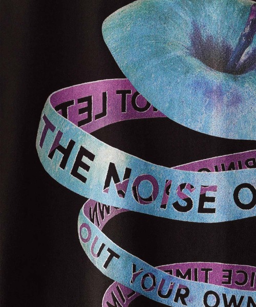 SHAREEF（シャリーフ）の「"APPLE PEEL" S/S BIG-T（Tシャツ/カットソー・メンズ・ホワイト/ブラック/チャコール/グリーン・1/2/3）」の8枚目の写真