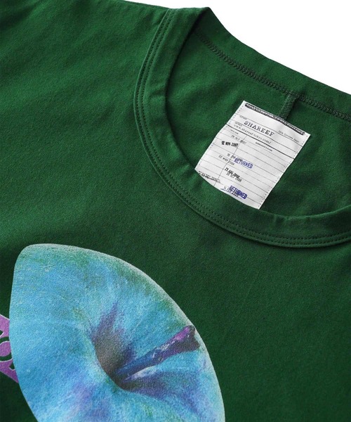SHAREEF（シャリーフ）の「"APPLE PEEL" S/S BIG-T（Tシャツ/カットソー・メンズ・ホワイト/ブラック/チャコール/グリーン・1/2/3）」の12枚目の写真