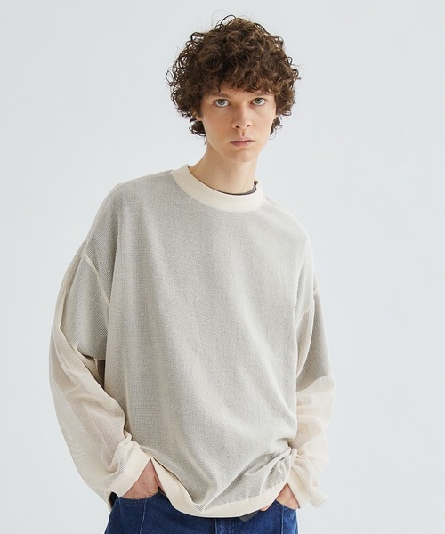 marka / マーカ MESH TEE MESH TEE L/S（Tシャツ/カットソー）｜marka（マーカ）の