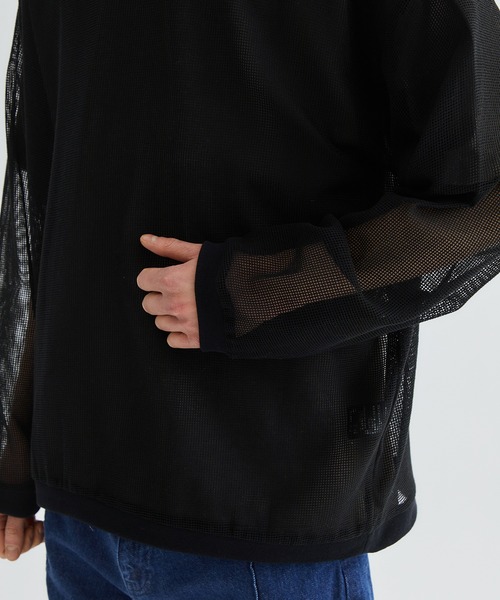 marka(マーカ)の「MESH TEE L/S(Tシャツ/カットソー・メンズ・ホワイト/ブラック・1/2)」の20枚目の写真