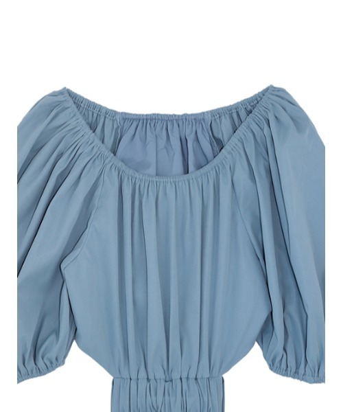 AMAIL（アマイル）の「Hello waist dress（ワンピース・レディース・サックスブルー/ベージュ/ブラック・FREE）」の20枚目の写真