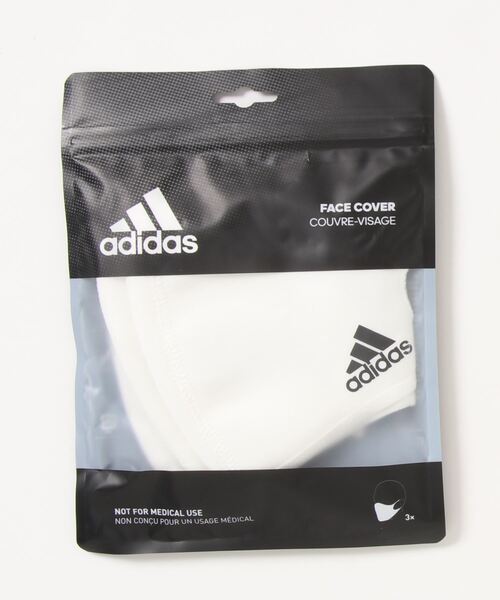 adidas(アディダス)の「《adidas》FACE COVER BOS(マスク・メンズ・ブラック/ネイビー/マルチ/ホワイト・M/S/L)」の1枚目の写真