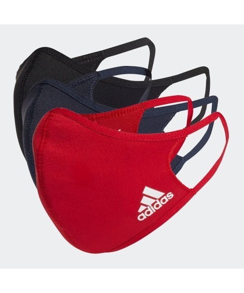 adidas(アディダス)の「《adidas》FACE COVER BOS(マスク・メンズ・ブラック/ネイビー/マルチ/ホワイト・M/S/L)」の11枚目の写真