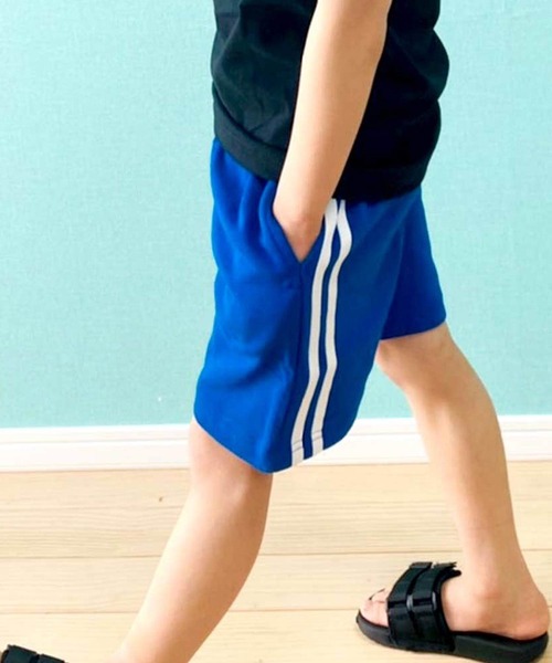 THE CASUAL（カジュアル）の「シェフパンツ ハーフパンツ キッズ（その他パンツ・キッズ・ブラック系/グレー系/グレー系1/ブラウン系/ベージュ系/グリーン系/ブルー系/イエロー系/オレンジ系/ピンク系/モカ/チャコール/ピンク/杢グレー/オレンジ/ロイヤルブルー/ブラック/ベージュ/イエロー/グリーン・110cm/120cm/130cm/140cm/150cm/160cm）」の15枚目の写真