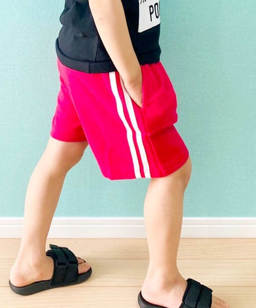 THE CASUAL（カジュアル）の「シェフパンツ ハーフパンツ キッズ（その他パンツ・キッズ・ブラック系/グレー系/グレー系1/ブラウン系/ベージュ系/グリーン系/ブルー系/イエロー系/オレンジ系/ピンク系/モカ/チャコール/ピンク/杢グレー/オレンジ/ロイヤルブルー/ブラック/ベージュ/イエロー/グリーン・110cm/120cm/130cm/140cm/150cm/160cm）」の18枚目の写真