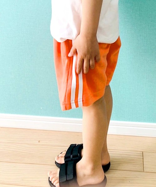 THE CASUAL（カジュアル）の「シェフパンツ ハーフパンツ キッズ（その他パンツ・キッズ・ブラック系/グレー系/グレー系1/ブラウン系/ベージュ系/グリーン系/ブルー系/イエロー系/オレンジ系/ピンク系/モカ/チャコール/ピンク/杢グレー/オレンジ/ロイヤルブルー/ブラック/ベージュ/イエロー/グリーン・110cm/120cm/130cm/140cm/150cm/160cm）」の20枚目の写真