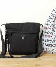 エコバッグ付き 撥水加工 リサイクルポリエステル 縦型 ショルダーバッグ