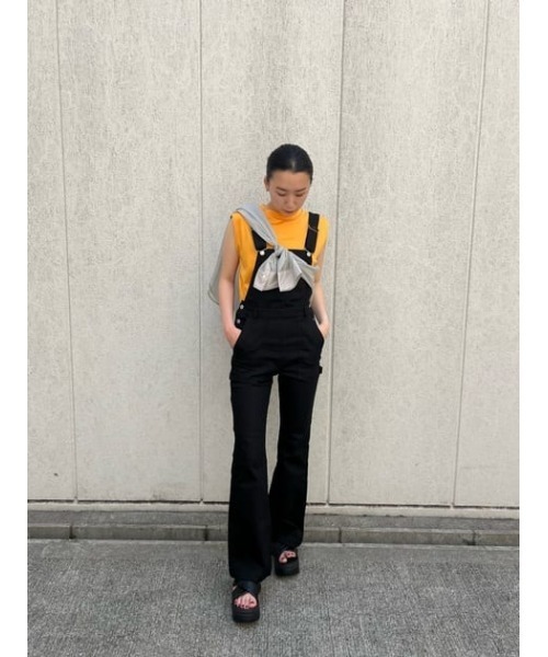 SLY（スライ）の「SHEER STAND COLLAR SHIRT シアー スタンド