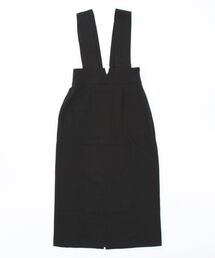 Q | ハイウエストジャンパースカート(ジャンパースカート)