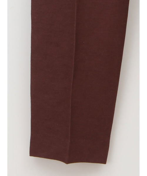 enchainement(アンシェヌマン)の「Linen Viscos Tuck Pants(その他パンツ・レディース・ブラック/ボルドー/オレンジ・1/2)」の9枚目の写真